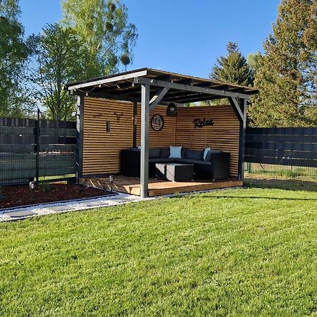 Ferienhaus Seeoase - 70Qm - Kamin -Terrassen - Parkplatz - Badestelle Fusslaeufig Йоахімсталь Екстер'єр фото