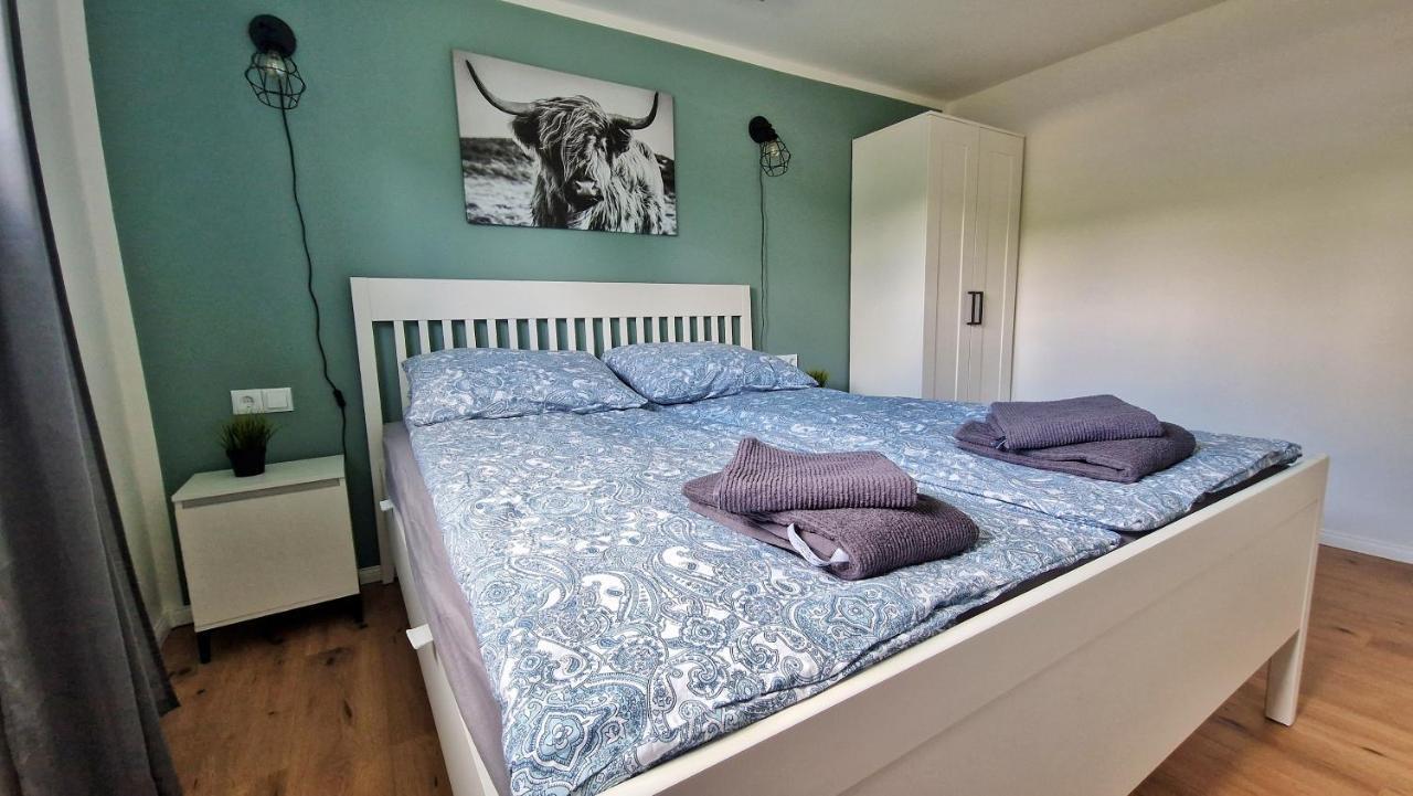 Ferienhaus Seeoase - 70Qm - Kamin -Terrassen - Parkplatz - Badestelle Fusslaeufig Йоахімсталь Екстер'єр фото