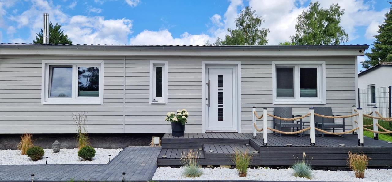 Ferienhaus Seeoase - 70Qm - Kamin -Terrassen - Parkplatz - Badestelle Fusslaeufig Йоахімсталь Екстер'єр фото